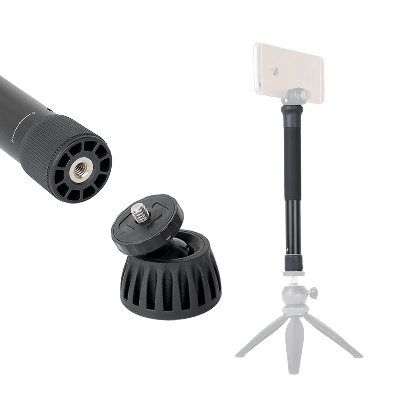 XILETU XM-256 Camera Monopod Aluminum Alloy Mini Tripod Extendable Portable Travel Stand Bracket Holder | Электроника