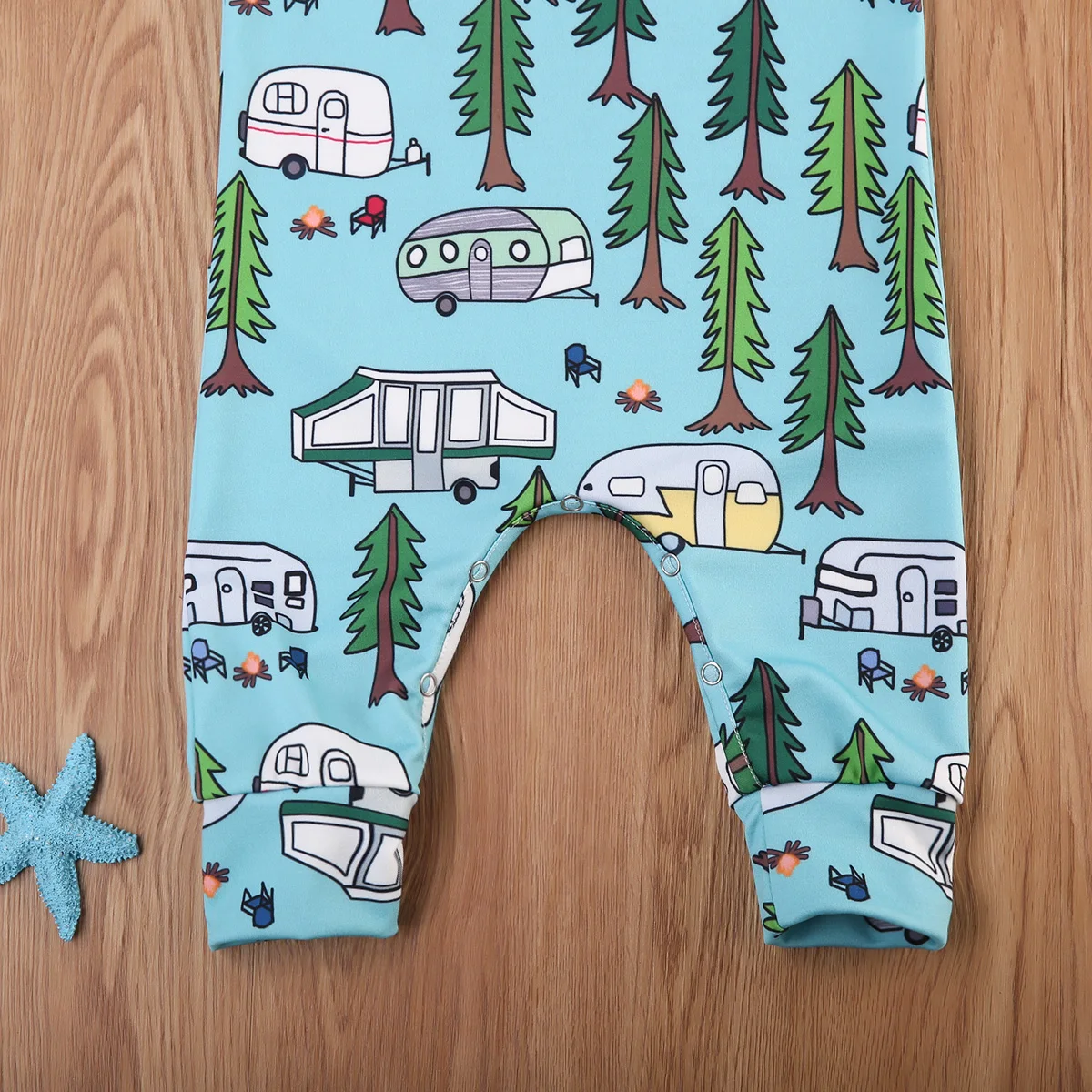 Ромпер без рукавов для младенцев с изображениями для мальчиков и девочек, однотонный костюм из хлопка.