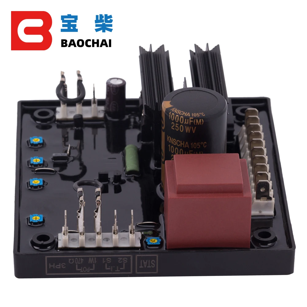 Новый автоматический регулятор напряжения AVR R438 стабилизатор 3 фазный