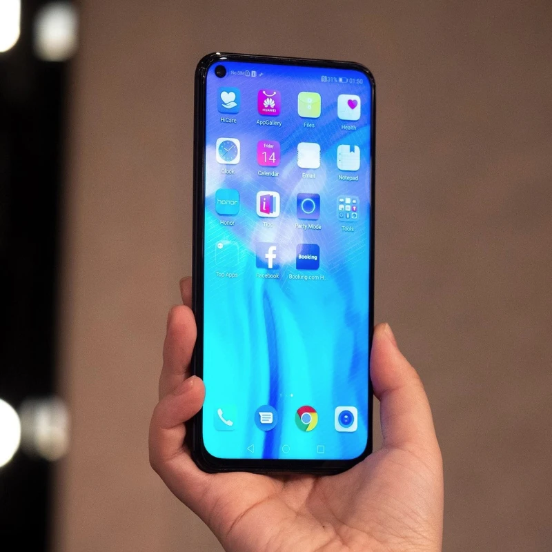 Honor V20 View 20 NFC мобильный телефон жидкостное охлаждение Kirin 980 Android 9 0 6 4 дюймовый