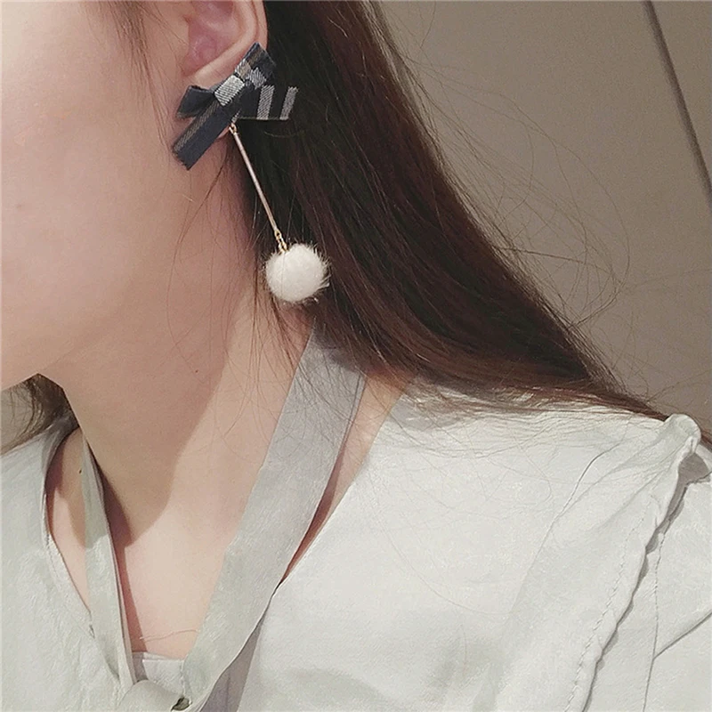 Модные корейские серьги-капельки Cyprinoid с голубым карпом и рыбой милые животные