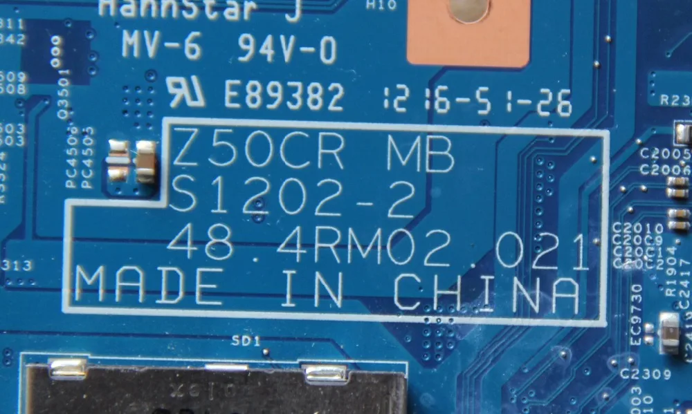 Материнская плата A1885201A для ноутбука SONY SVE15 MBX-266 Z50CR 488.4rm02. 021 HM70 DDR3 полностью