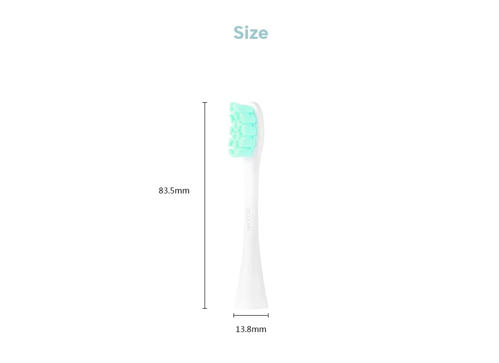 2 шт Oclean SE/One/Air сменные насадки для автоматической электрической звуковой зубной щетки Глубокая чистка зубных щеток