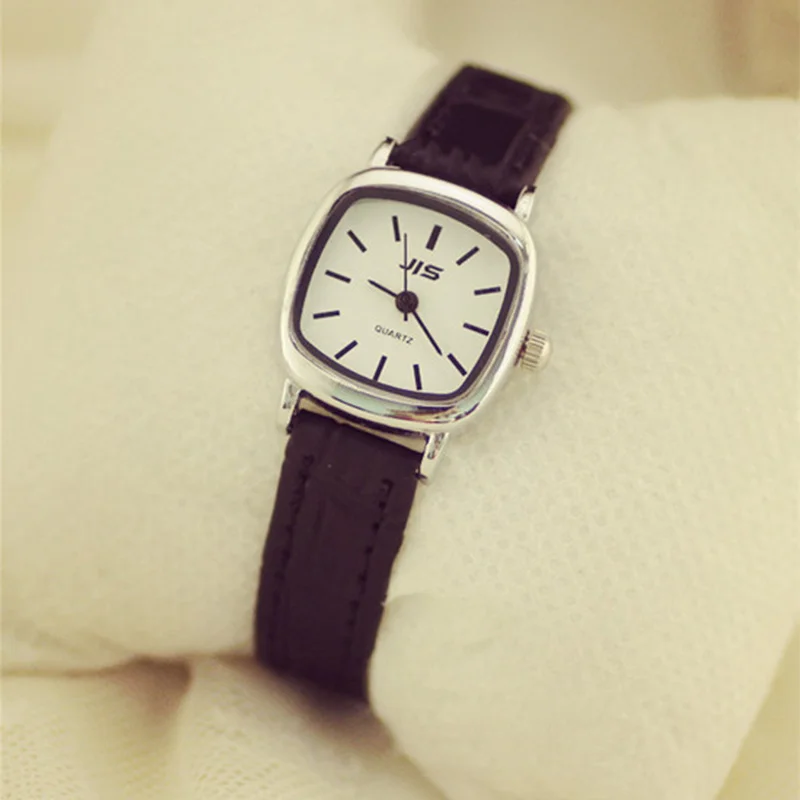 Top Quality Fashion Ladies simple style Watch Vintage PU Leather Quartz Watches Women Dress Wrist watch relogio feminino Clock | Наручные