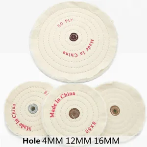 Полировочное колесо из белой хлопковой ткани, 50-300 мм, Золотое и Серебряное ювелирное изделие, 50-слойное зеркальное полировочное колесо
