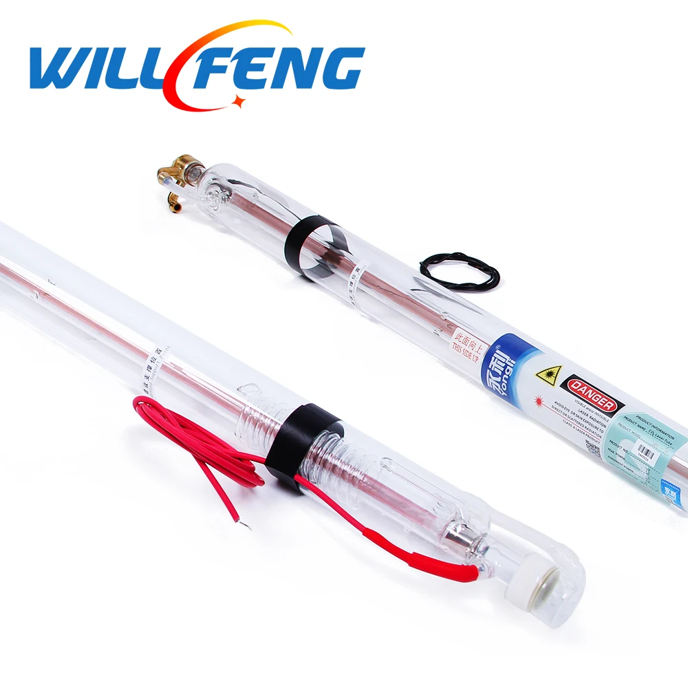 Will Feng Yong Li 1200-G60w Co2 Laser Tube Length 1200mm Diameter 55mm Wooden Case Pack For Engraving Cutting Machine Glass Lamp |