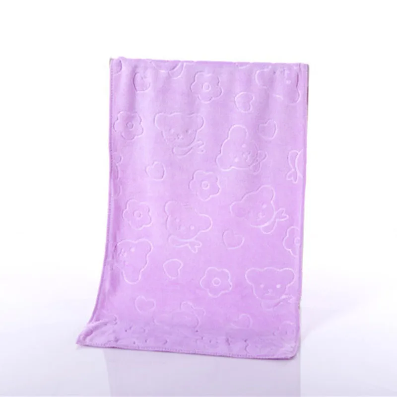 New Hot Microfiber Towels Embossed Thick Soft Absorbent Ultrafine Fiber Towel Beach Bath | Дом и сад