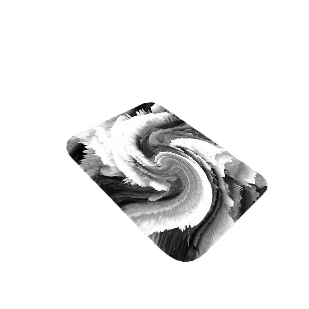 Креативный простой Вихревой коврик для ванной водопоглощающий нескользящий