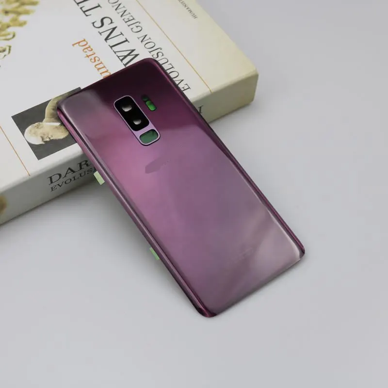 Оригинал для Samsung S9 + Plus задняя крышка батареи корпус двери объектив камеры |