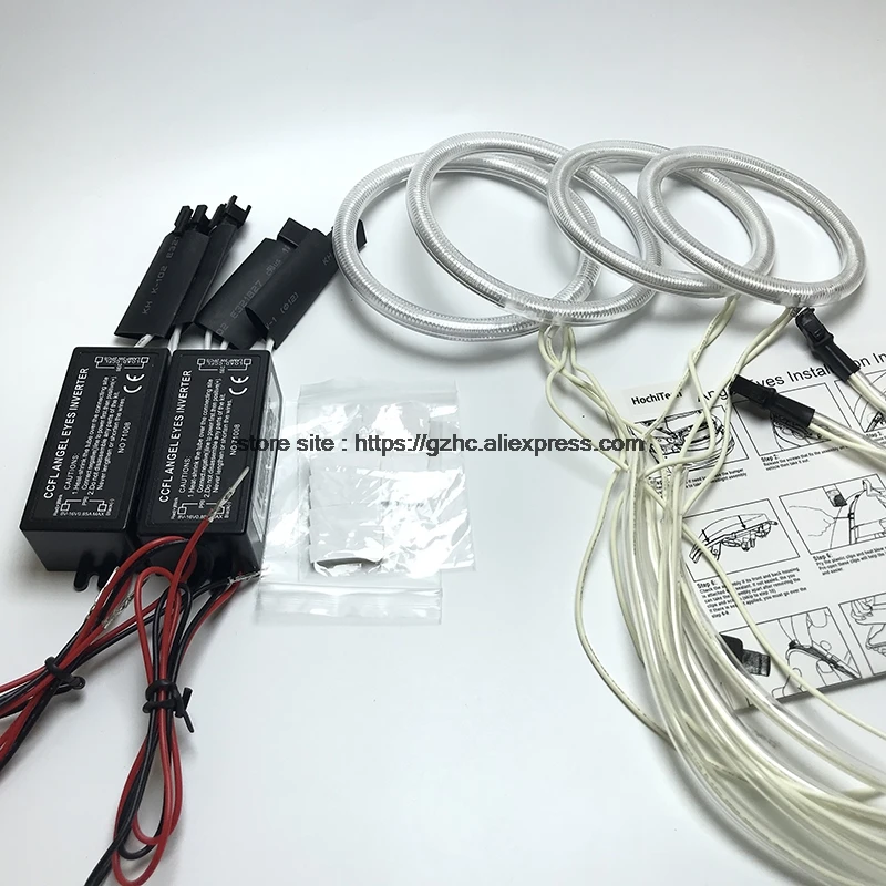 HochiTech для Hyundai Tiburon 2003-2006 ультра ярсветильник дневной свет DRL CCFL глаза ангела