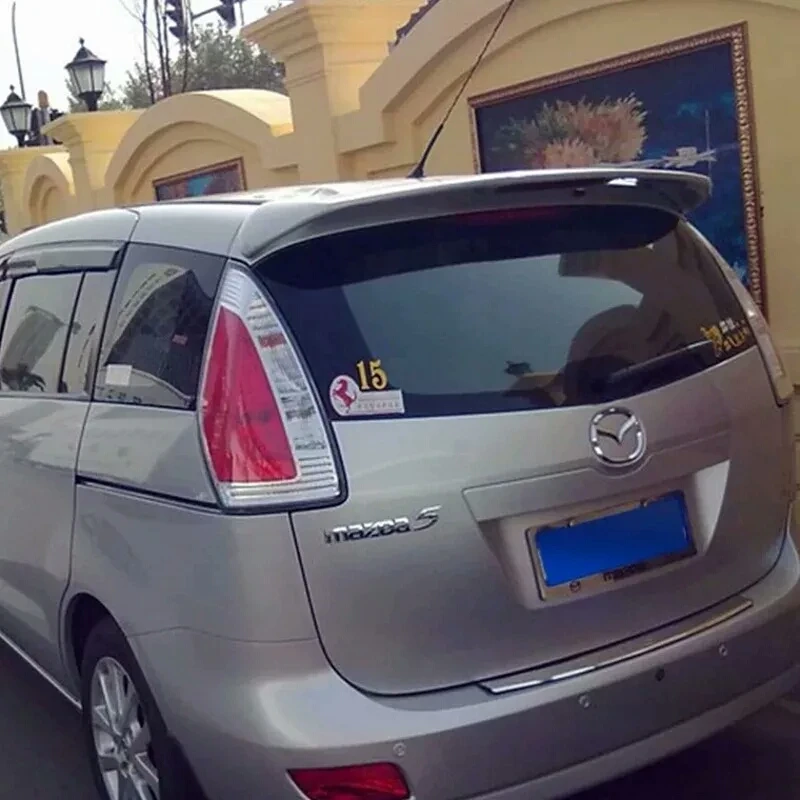 Для Mazda 5 спойлер высокого качества ABS Материал заднее крыло автомобиля праймер