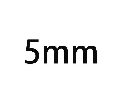 5mm AEAW 3 мм и 4 мм Полный алмаз DF цвет обручальное кольцо в 14 к белое золото - Цвет камня: 5mm