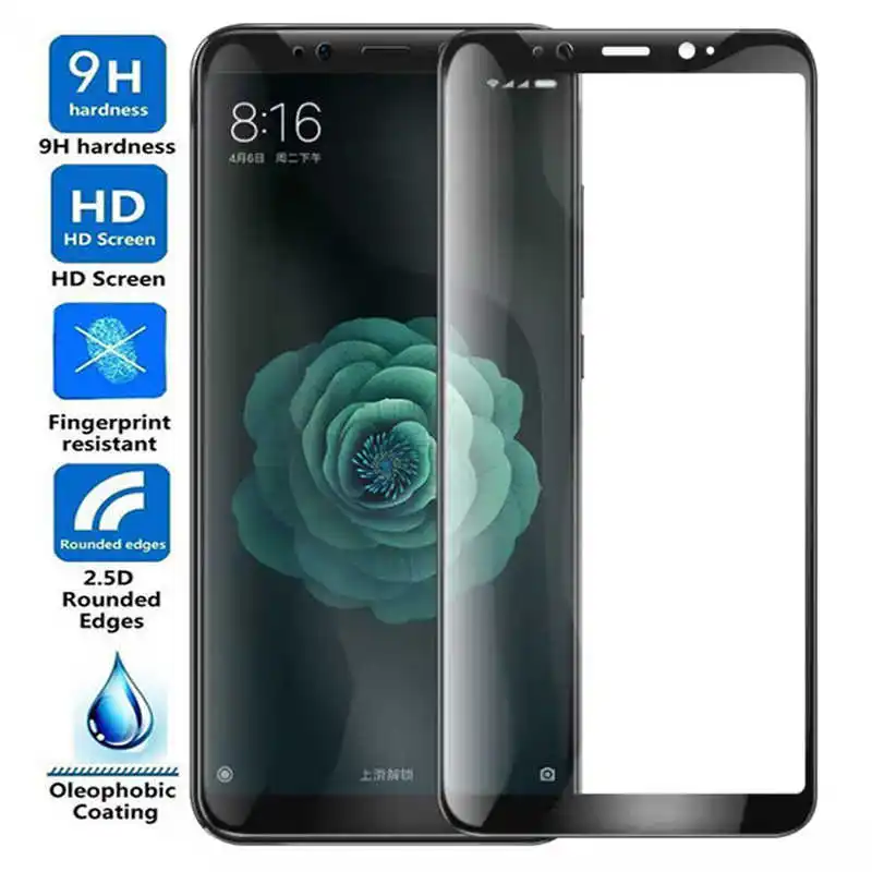 9H Защитное стекло для Xiaomi Mi 8 9 lite se F1 закаленное redmi go 7 5 5plus 6 6pro note защитная