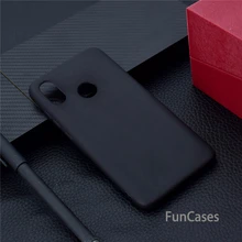 Чехол для Xiaomi Mi 8 чехол однотонный мягкий TPU SE силиконовый ультра