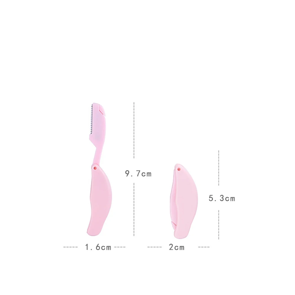 Складной бритвы для бровей портативная бритва Для женщин S триммер бритья Уход за