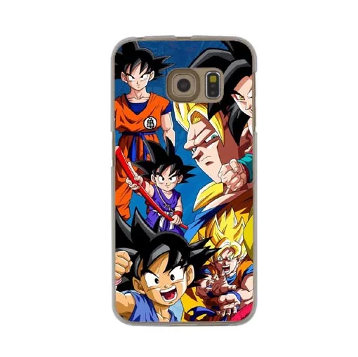 Мультфильм Dragon Ball Dragonball Z Жесткий ПК для Samsung Galaxy A3 A5 A7 2017 J1 J5 J7 2016 S5 S6 s7 край S8 плюс S9