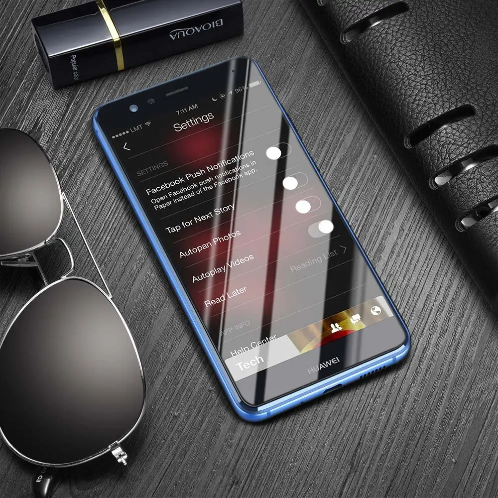 TOMKAS huawei P10 Lite Закаленное стекло протектор экрана 2.5D HD против царапин Закаленное стекло для huawei P10 Lite защитная пленка