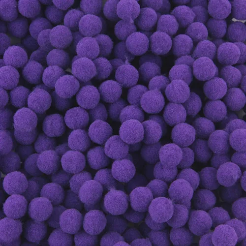32dark purple Помпоны 8 мм 10 мм 15 мм 20 мм 25 мм 30 мм многоцветный мягкий пушистый помпон шар ручной работы помпоны для детей игрушки DIY ремесло поставки - Цвет: 32dark purple