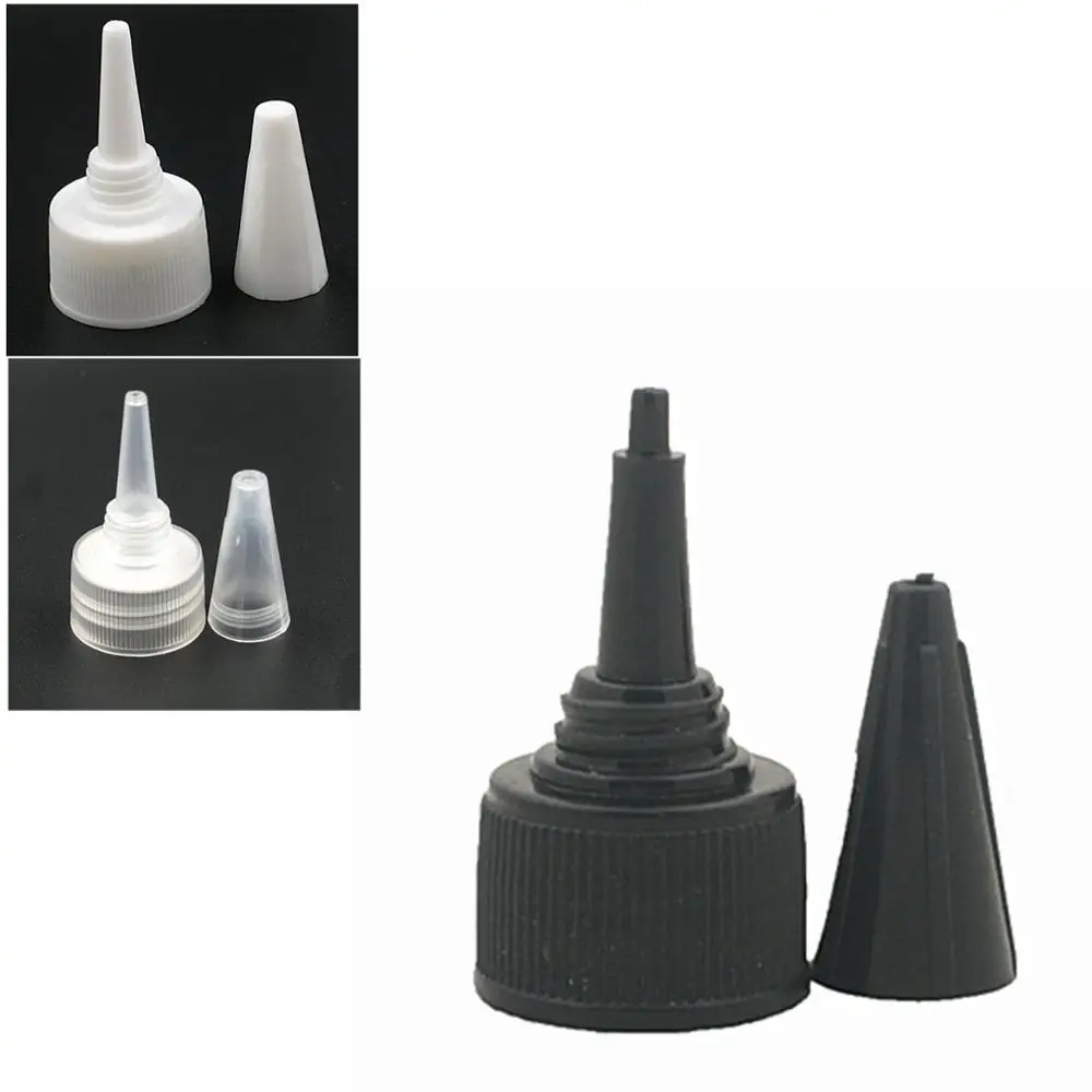 

18-410 plastic Dispensing cap Ribbed twist top cap X10