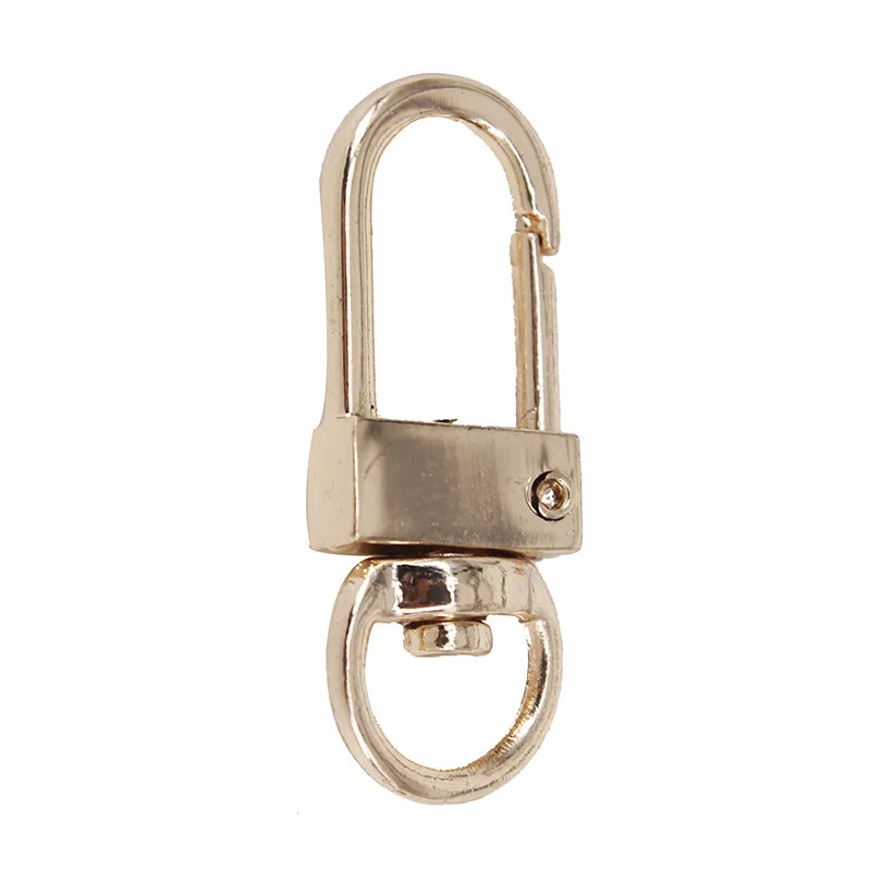 

100piece 32mm*12mm Gold Tone Metal Trigger Snap Swivel Hardware Hook Clasp Sewing Supplies for Bag Key Ring K456
