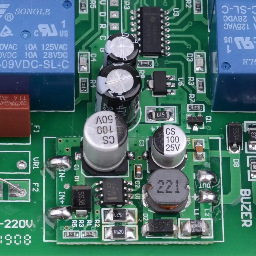 DC 12V 24V 36V 6 канальный РЧ Беспроводной переключатель системы дистанционного