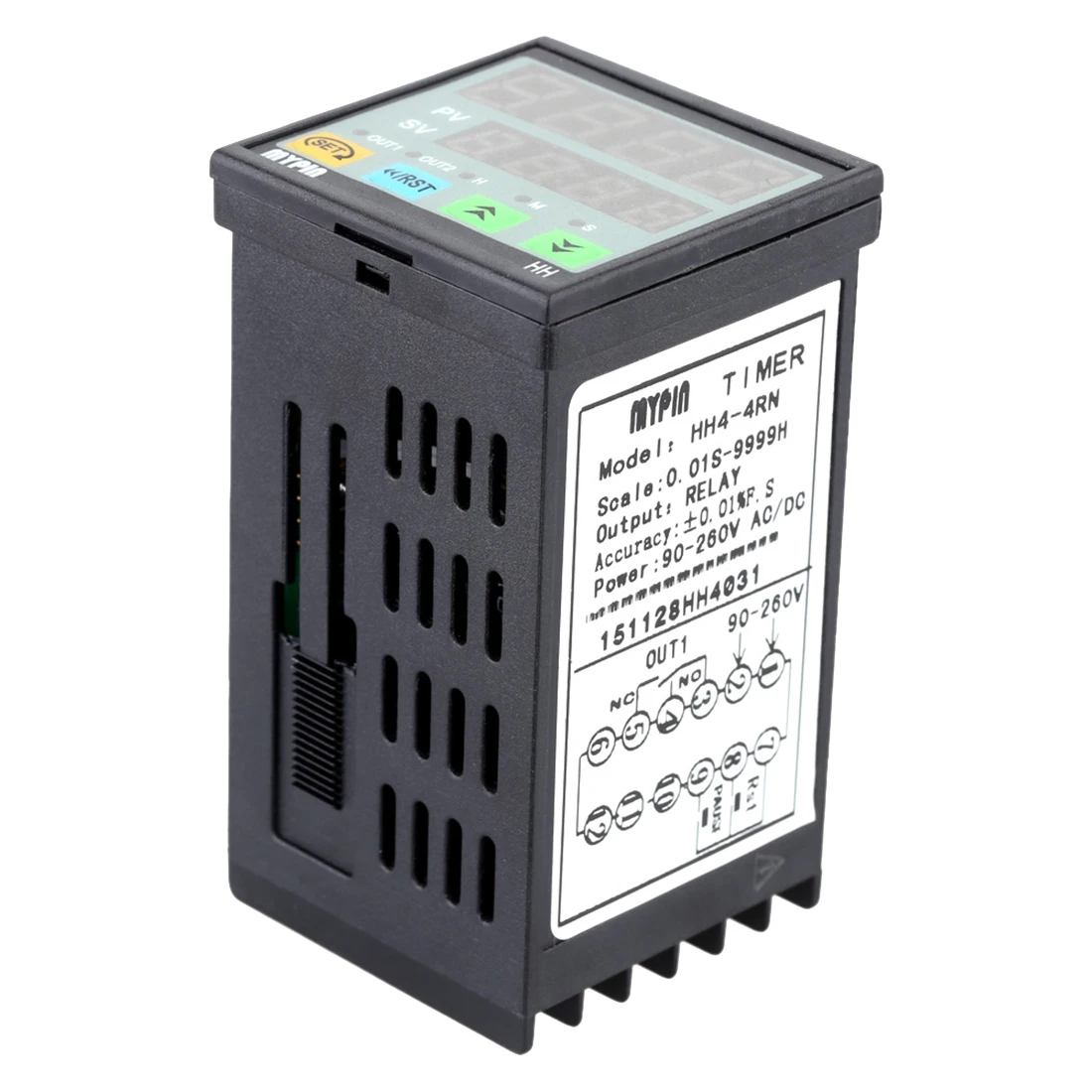 MYPIN 90 260V AC/DC Цифровой светодиодный Таймер Счетчик времени обратного отсчета для