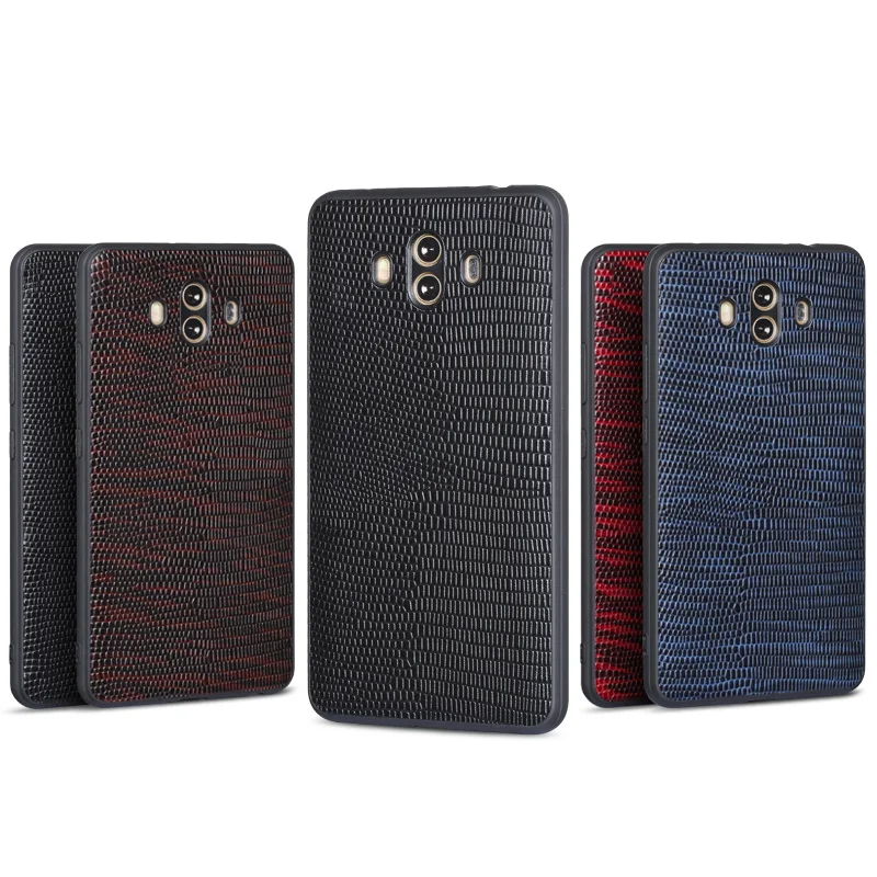 Модный кожаный чехол для huawei mate 20 30 pro 10 Ящерица Текстура кожи ультра тонкий P10 P20 p30