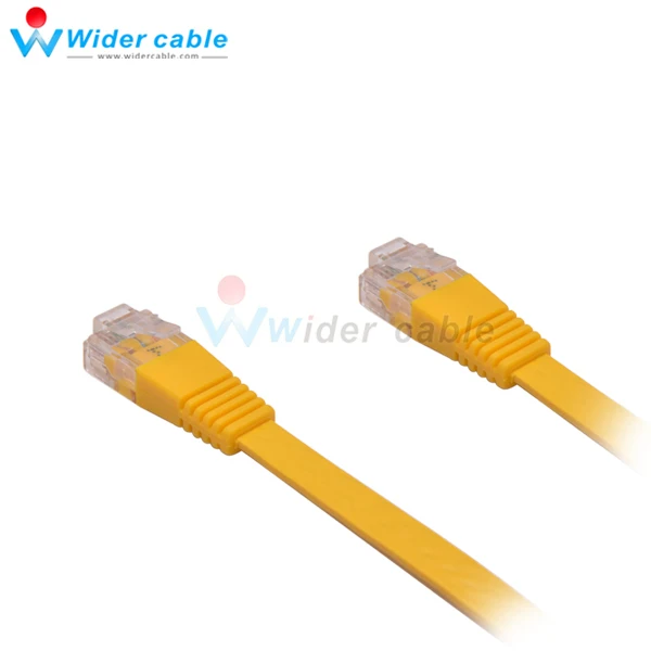 Желтый ПВХ 1 5 мм толщина 30AWG плоский CAT5E Ethernet Lan кабель м Cat 5e Прямая поставка|lan cable