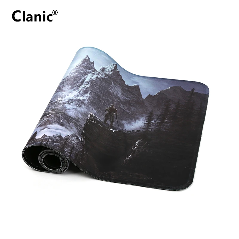 

80x30cm Popular host computer stand-alone game mouse pad for the elder scrolls v skyrim large gaming mousepad 800*300mm