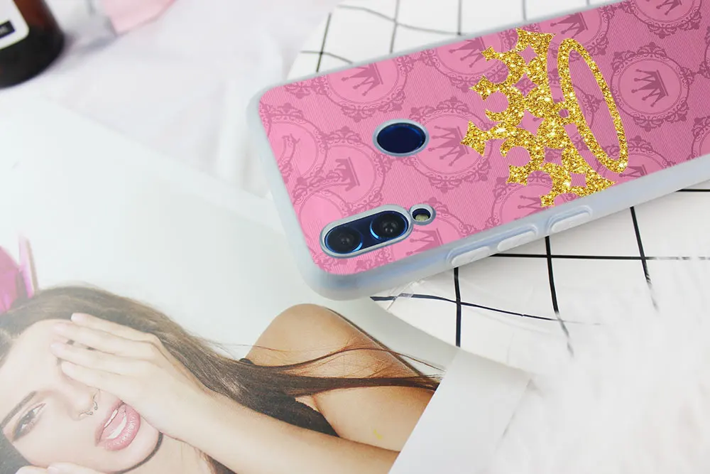 Чехол с черной короной для huawei Honor 9 10 Lite 6X 7X 8X Max, чехол для телефона s 7A 8A 8C V20 PLAY 10i