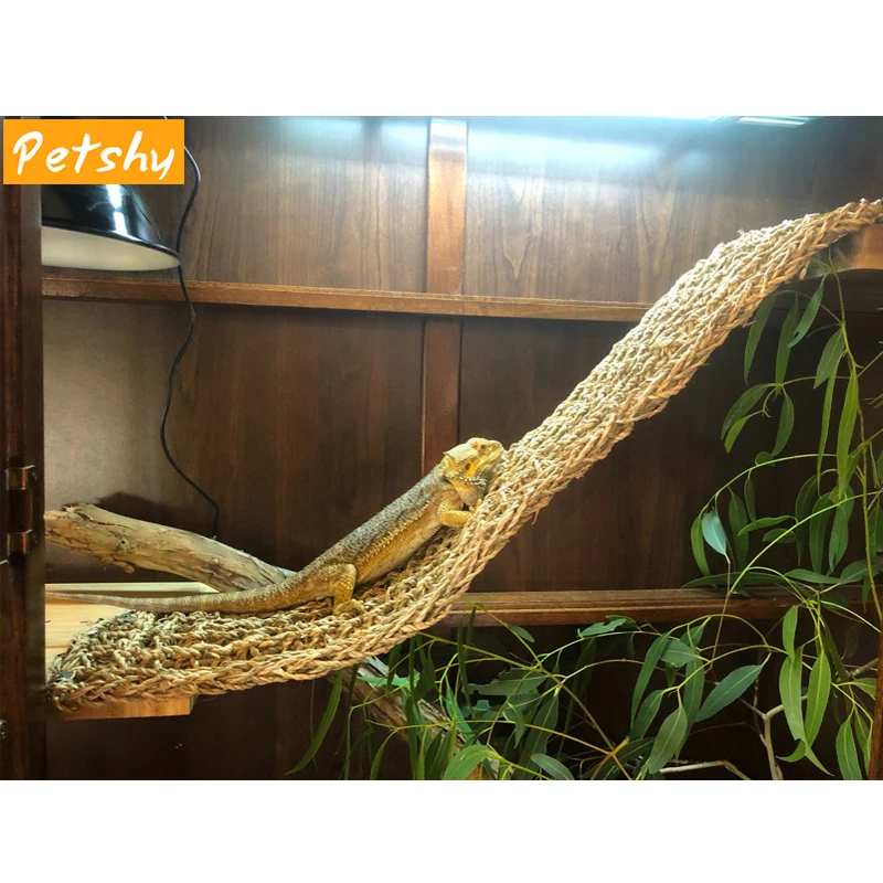 Подвесной гамак-Ящерица Petshy подвесной коврик для рептилий игрушек-амфибий