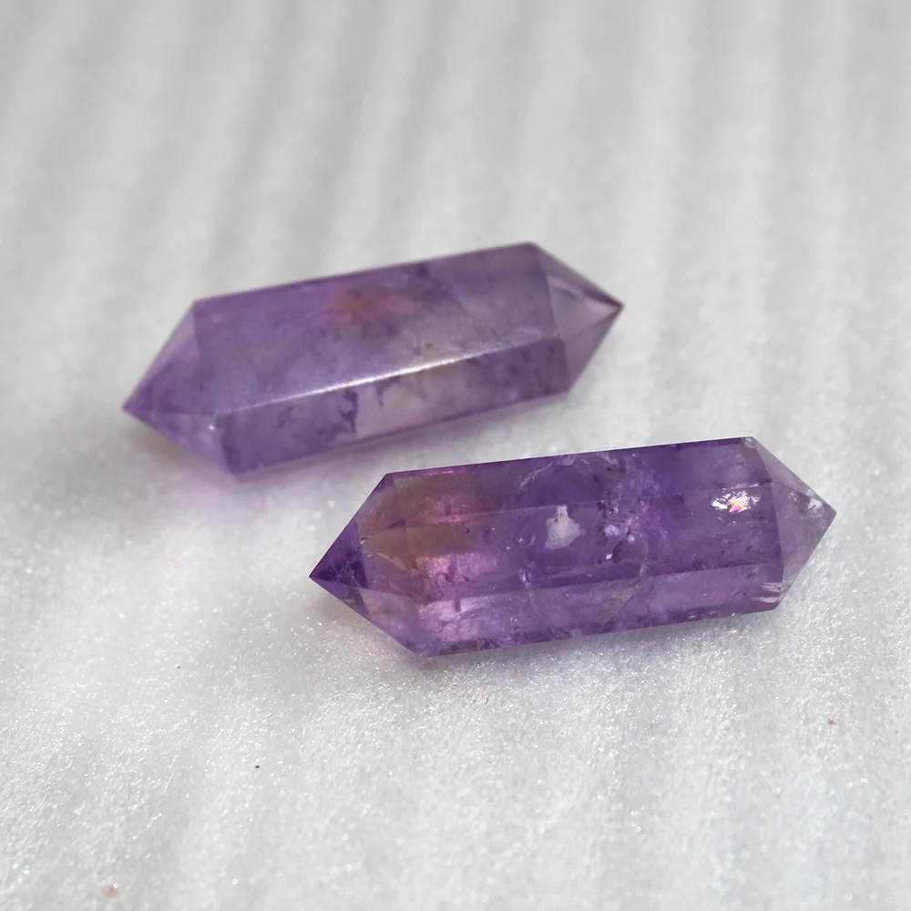 Прямая поставка натуральный хрустальный камень аметист фиолетовая