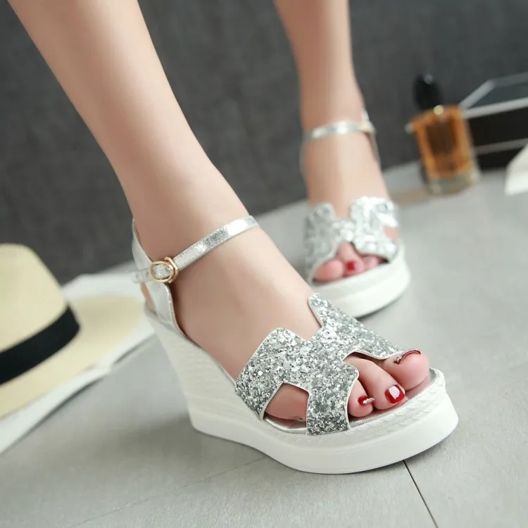 Большой размер 12 босоножки на высоком каблуке женская обувь Женские Летние