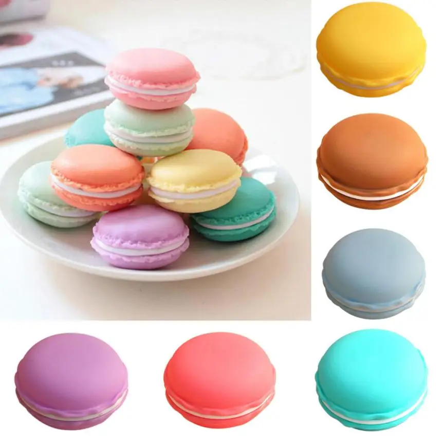 Мини наушники SD карта сумка &quotмакарон&quot Коробка Для Хранения Чехол для