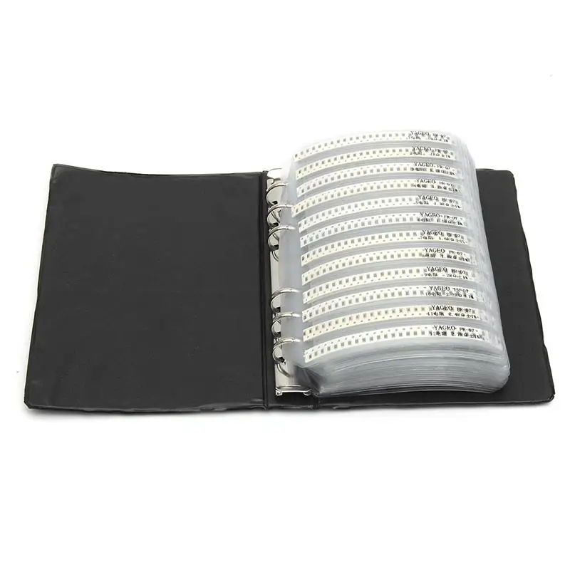 Горячее предложение 175Valuesx50Pcs = 8750 шт. 1% 1/4W 1206 Резисторы образец книжный резистор кабельные наконечники в наборе для классификации книга