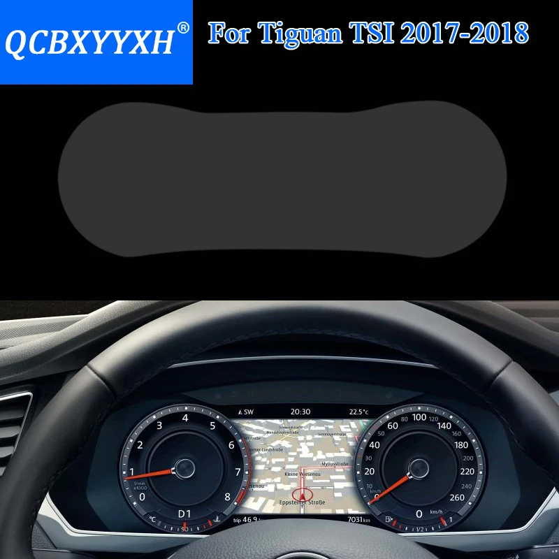 Стайлинг автомобиля QCBXYYXH Защитная ПЭТ пленка для приборной панели Volkswagen Tiguan 2017