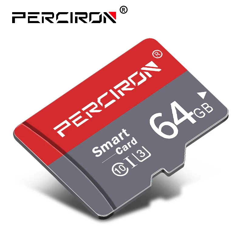 PERCIRON высокоскоростная карта памяти класса 10 64 Гб Micro SD карта 32 Гб MICROSD 8 Гб 16 Гб mini tf карта для камеры с адаптером