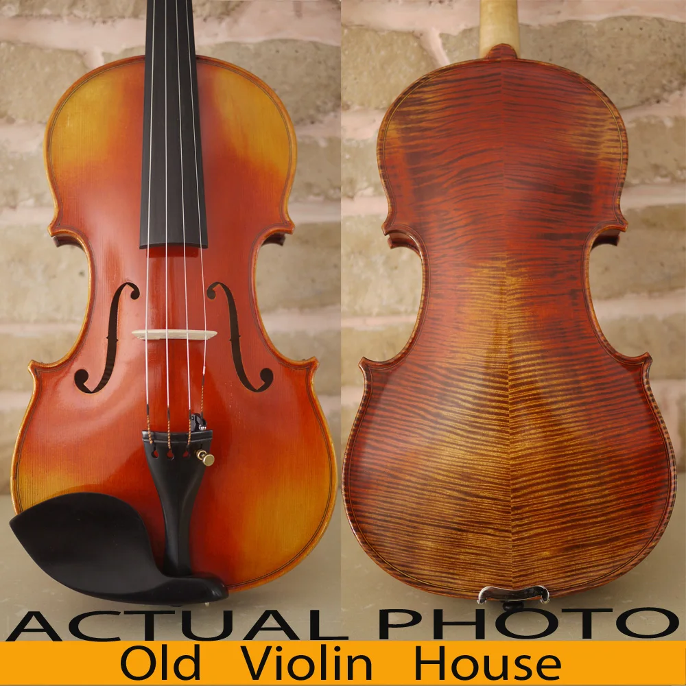 Антикварная модель скрипки StradIvarius 1715. 100% лак ручной работы. No.2433. Звук мощный и