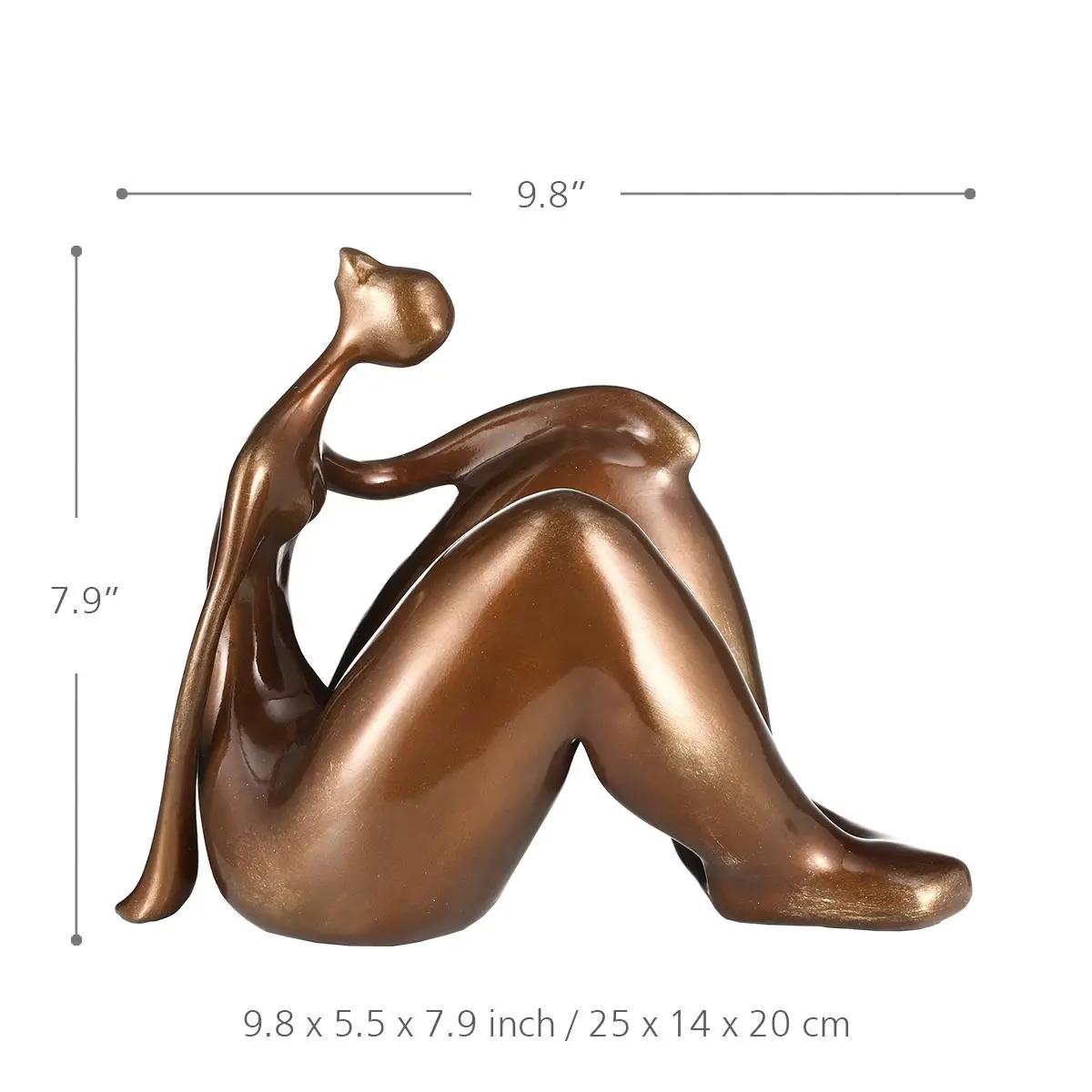 Скульптура из стекловолокна Tooarts для пышных женщин женское украшение дома