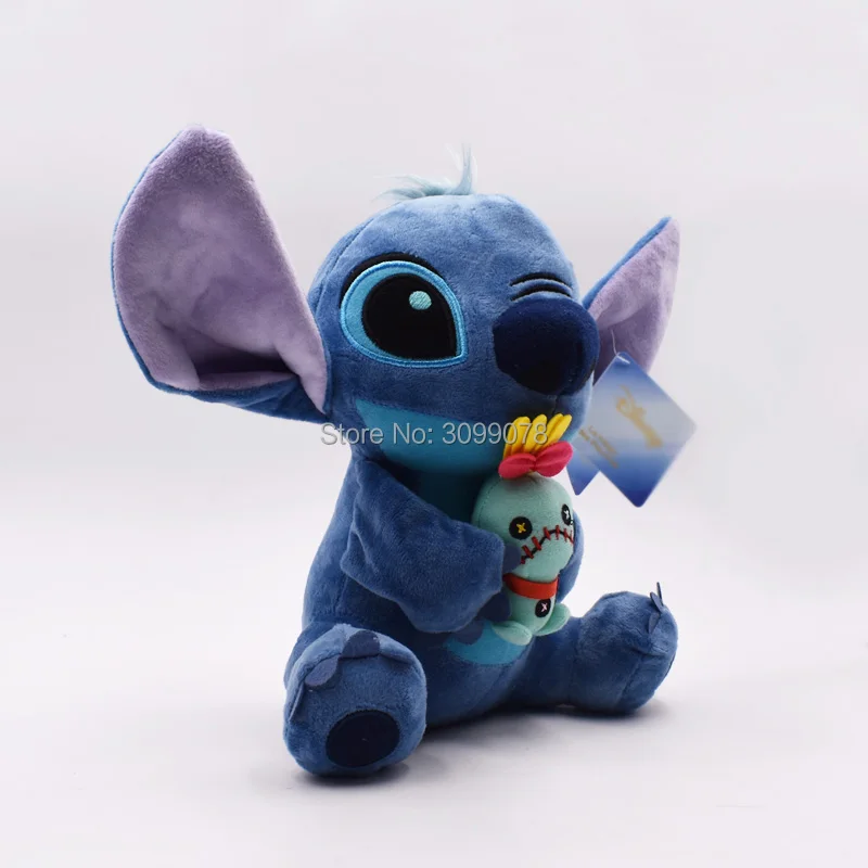 Lilo And Stitch Plush Hot Toys For Children Doll Cute Stitch Lilo Soft Baby Toys Peluche Stuffed Animals10" 25 CM Free Shipping