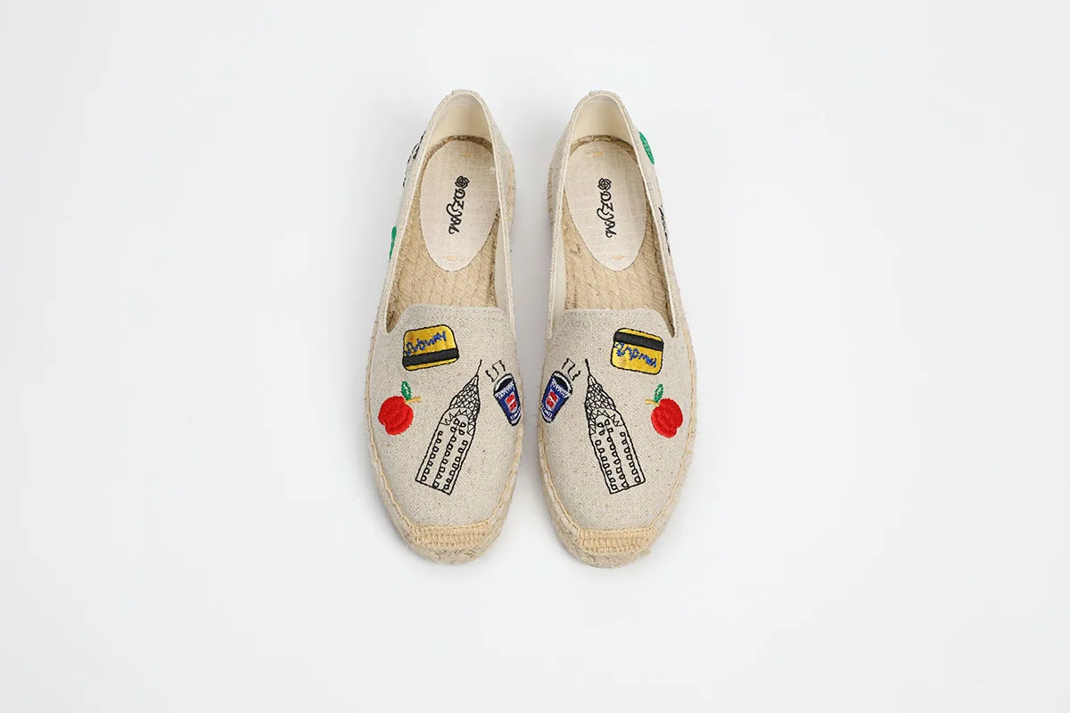 DZYM/сезон весна-лето; Новинка; Canavs espadrilles; женские туфли на плоской подошве в рыбацком стиле; обувь для вождения в этническом стиле; кроссовки; женские лоферы
