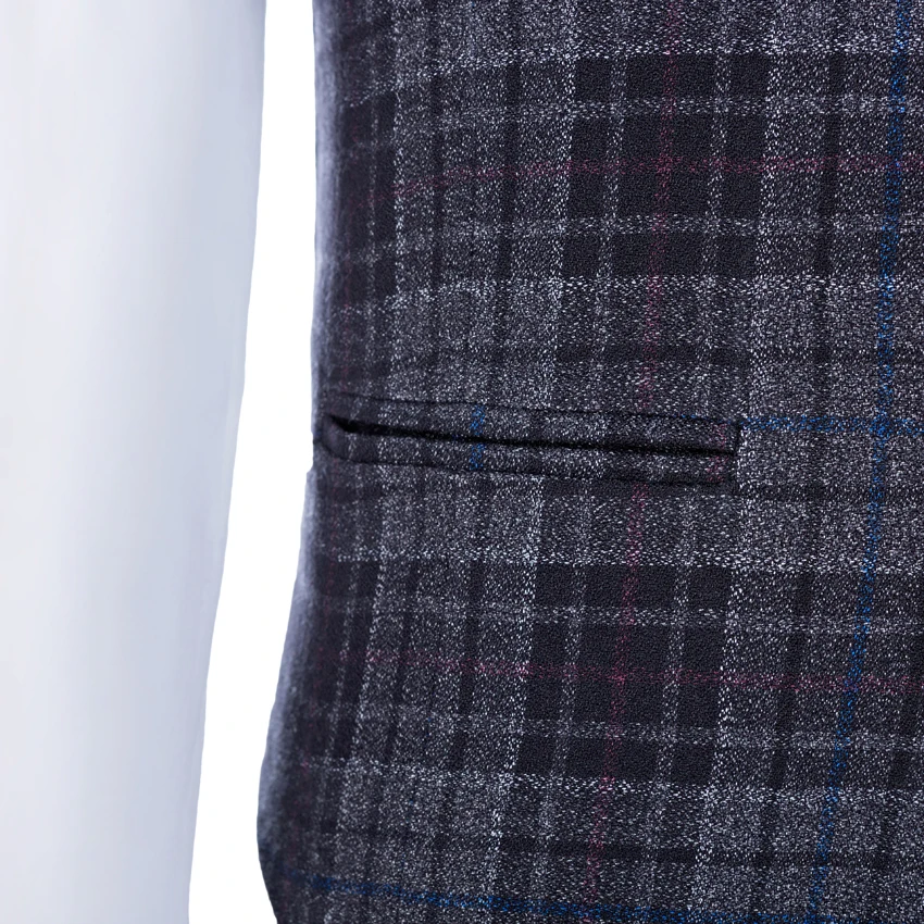 Мужской твидовый костюм 2021 с шалью отворотом платье для жениха жилет шафера