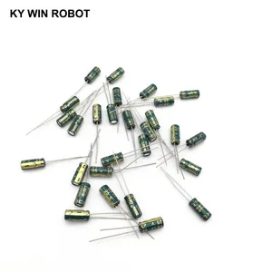 50 шт.лот 68 мкФ 25V 10mf 105C 5X11mm алюминиевый электролитический конденсатор 25V68UF радиальный свинец 50 шт