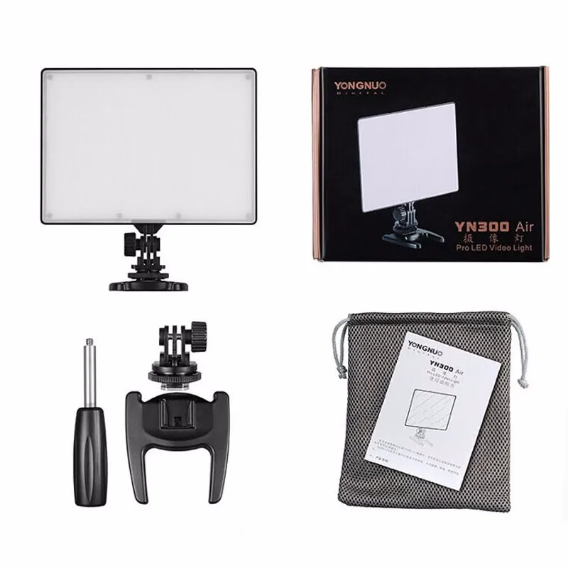 YONGNUO YN300 Air YN-300 LED Camera Video Light Фотография свет для Canon Nikon Pentax Olympas Samsung | Электроника