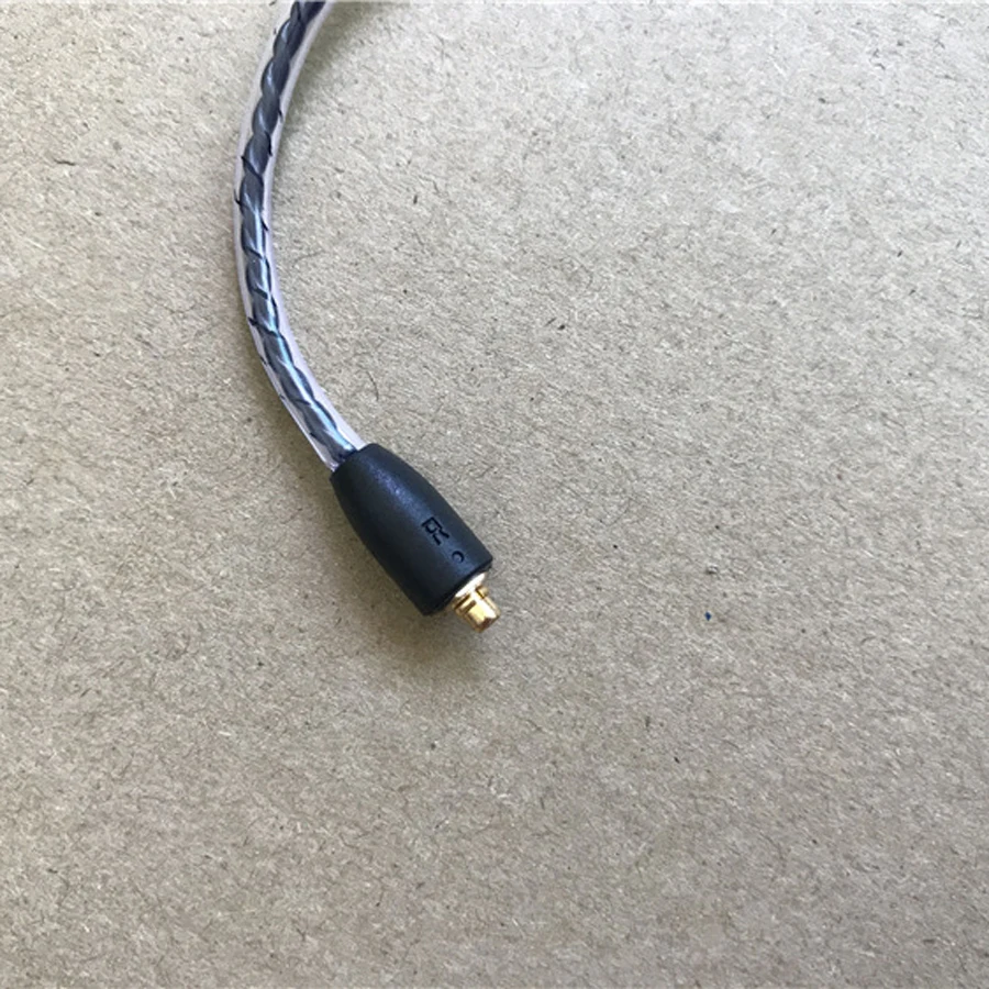 Кабель MMCX 120 ядер для наушников Shure SE215 SE315 SE425 SE846 сменный однокристальный медный