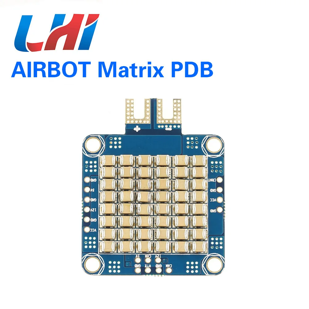 Датчик тока AIRBOT 2x BEC PDB с конденсаторами мкФ улучшает производительность ESC и