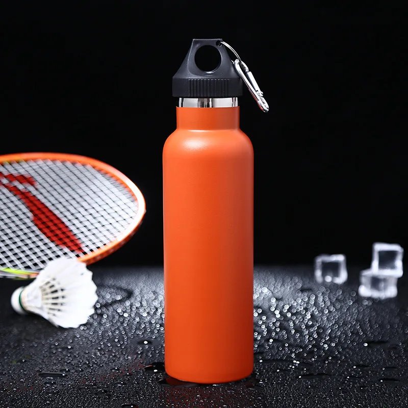 

Оранжевый портативный термос, кружка для чая, автомобильный термос, кофейная чашка, вакуумная фляжка из нержавеющей стали с двойными стенка...