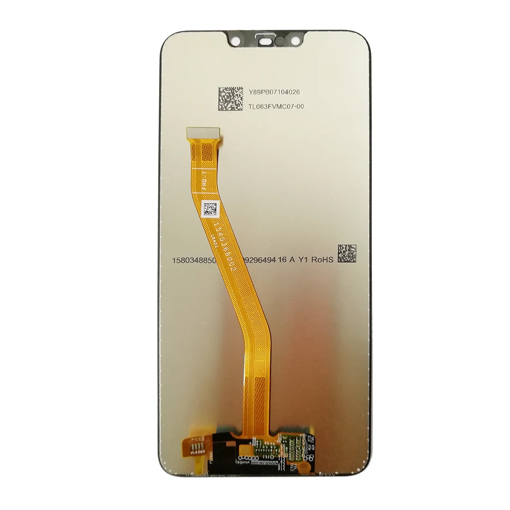 Pantalla LCD inteligente de 6,3 pulgadas para m&oacute;vil, digitalizador de INE-LX1 con montaje de marco para Huawei P Smart Plus 2018, Pantalla de panel t&aacute;ctil, L21, LX2-1