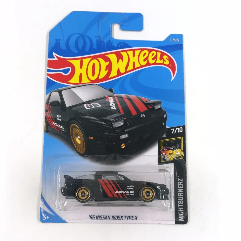 Горячие колеса автомобиля 1:64 Автомобиль 96 NISSAN 180SX Тип X коллектор издание металл