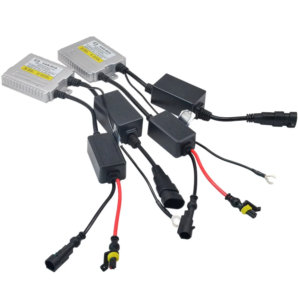 2 шт. 35 Вт Canbus HID балласт блоки электронный зажигания для Kit Xenon H7 H4 H3 H1 H11 9005 9006 Лампа